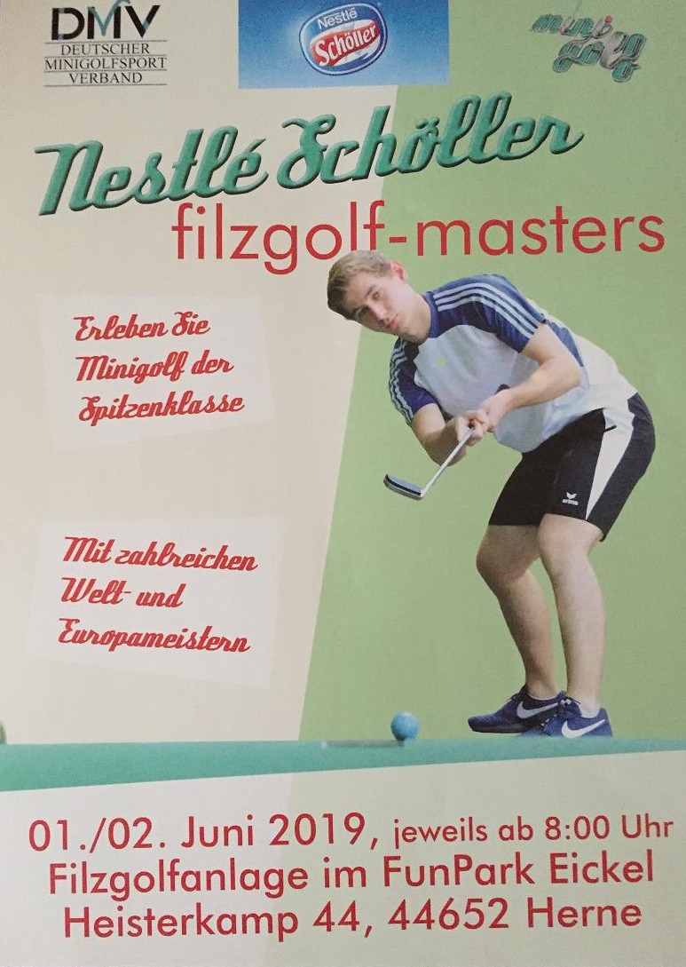 Plakat Filzgolf M<sters